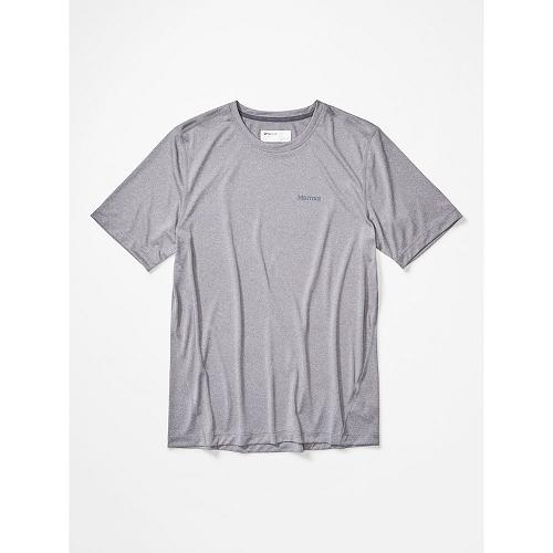 Marmot Clothes Grey NZ - Conveyor T-Shirts Mens NZ518279